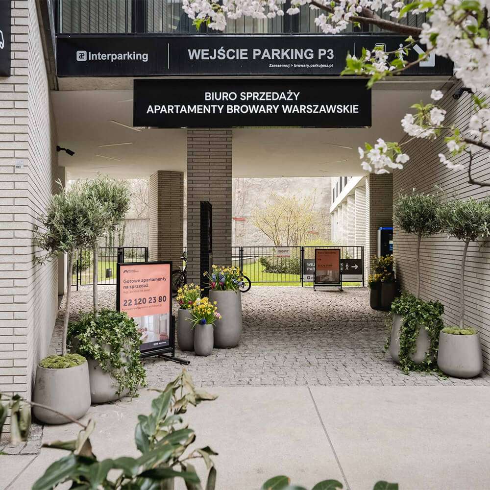 Biuro sprzedaży Apartamentów Browary Warszawskie